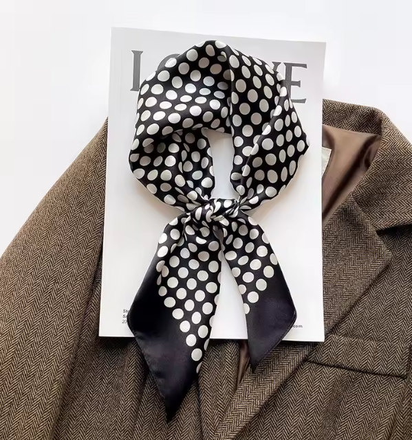 100% Mulberry Silk Scarf - 65x65cm