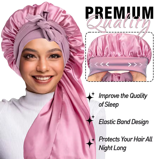 Extra Large Silk Bonnet