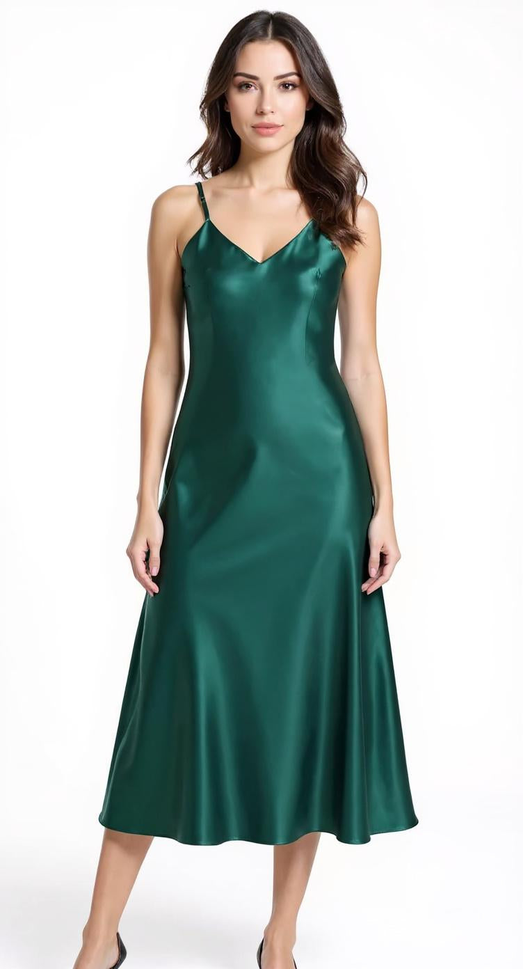 Silk Slip Nightgown