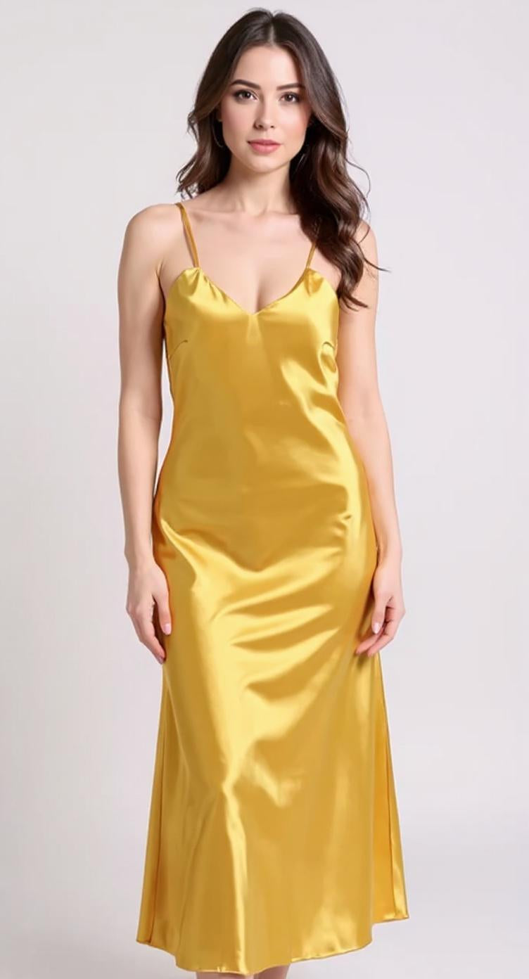 Silk Slip Nightgown
