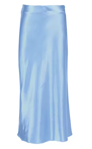 Silk Midi Skirt