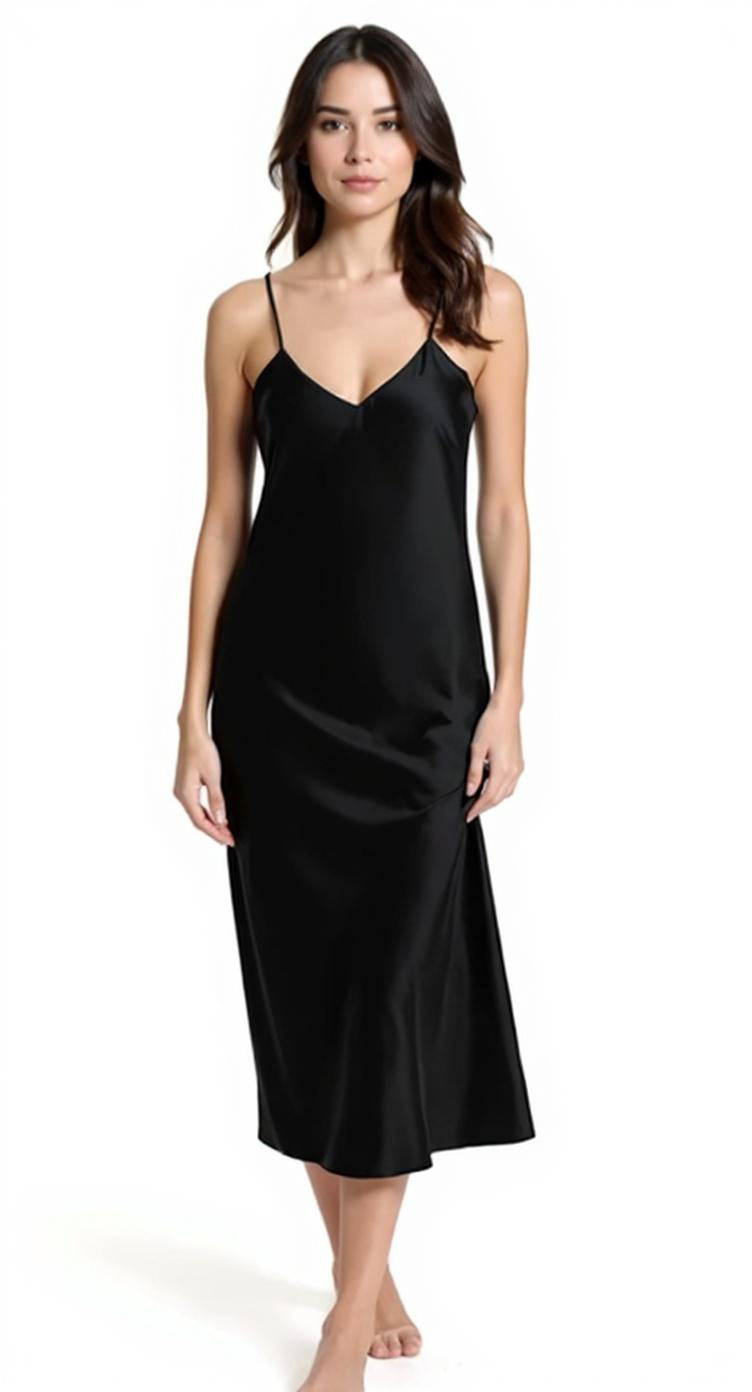 Silk Slip Nightgown