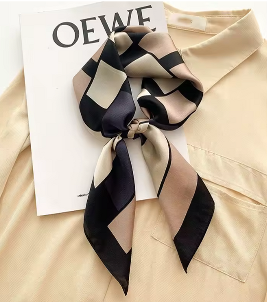 100% Mulberry Silk Scarf - 65x65cm