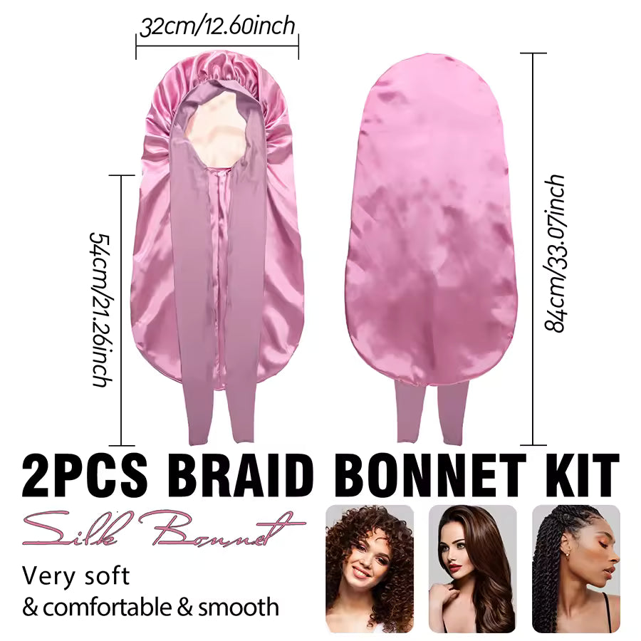 Extra Large Silk Bonnet