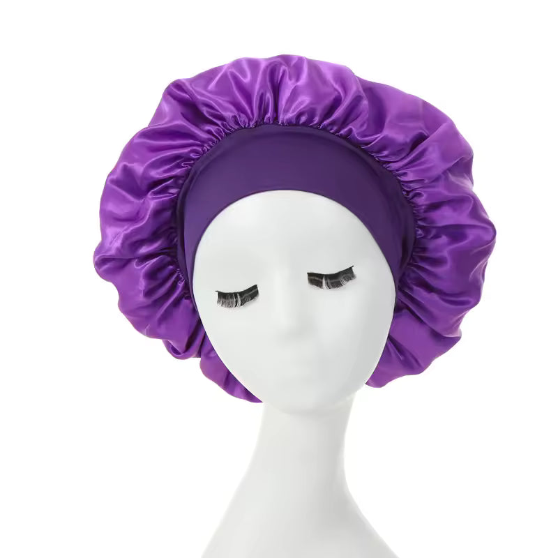 Elastic Band Silk Bonnet