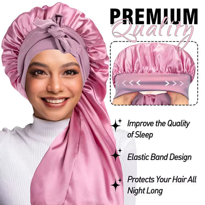 Extra Large Silk Bonnet