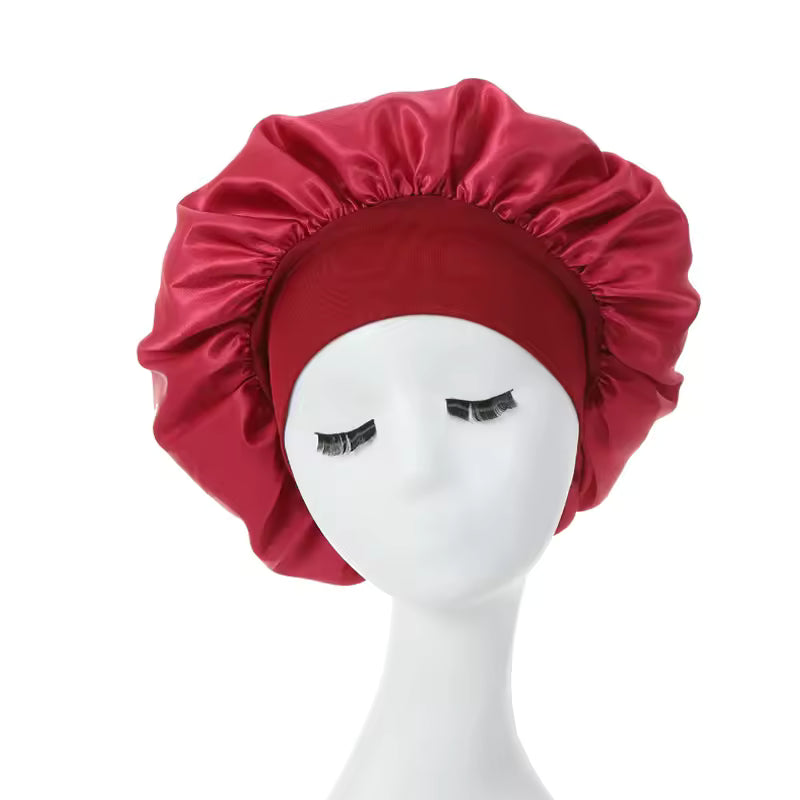 Elastic Band Silk Bonnet