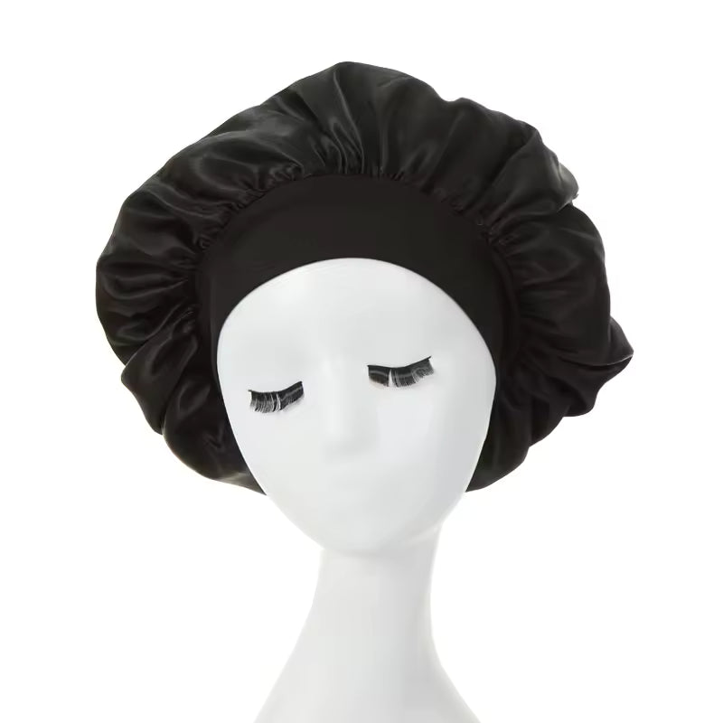 Elastic Band Silk Bonnet