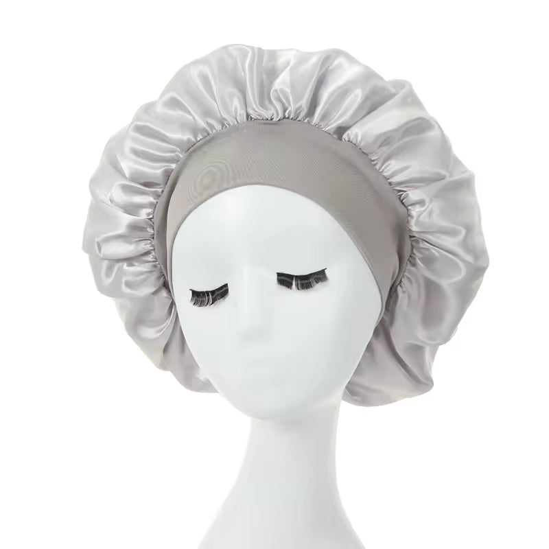 Elastic Band Silk Bonnet