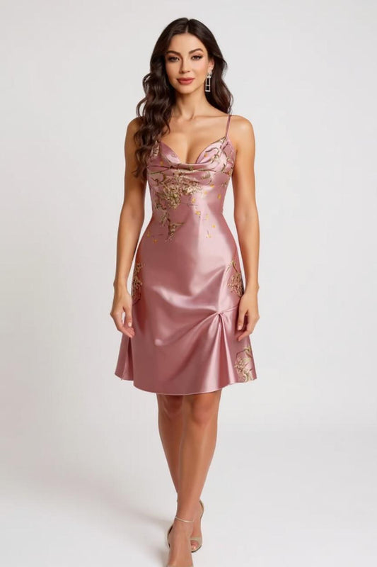 Silk Nightgown – Floral Print