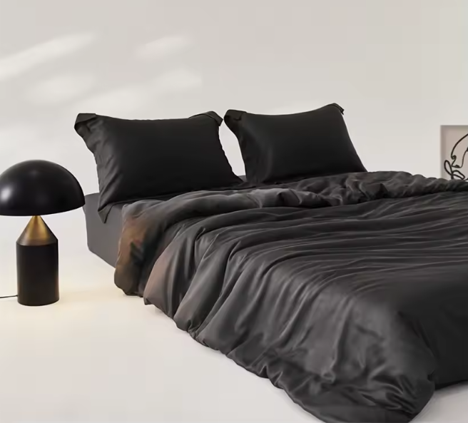 Silk Duvet Cover - Solid Color