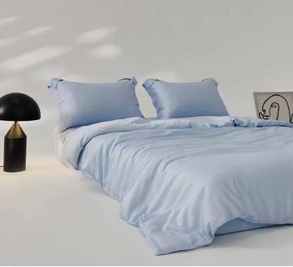 Silk Duvet Cover - Solid Color