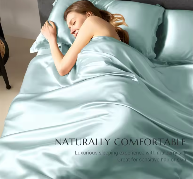 Silk Duvet Cover - Solid Color