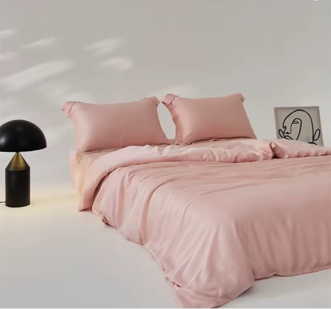 Silk Duvet Cover - Solid Color