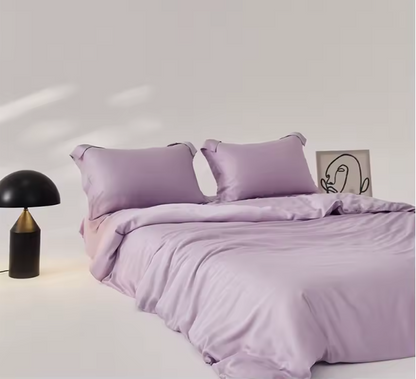 Silk Duvet Cover - Solid Color