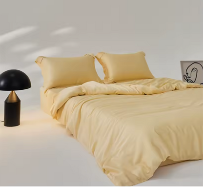 Silk Duvet Cover - Solid Color